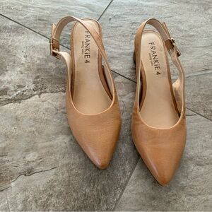 Frankie 4 Juliett Unique Tan Shoes 8